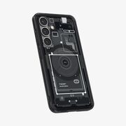 Husa premium pentru  Samsung Galaxy S25 Spigen - Ultra Hybrid Zero One MagSafe - Negru