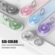 [Pachet 4x] Husa Apple AirTag Techsuit CT15 tip breloc chei, transparent