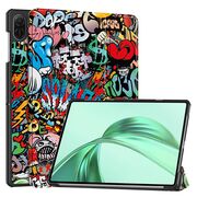 Husa pentru Honor Pad X8a tip stand functie sleep/wake-up, protectie 360 - Graffiti