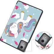 Husa pentru  Lenovo Tab K11 Plus 11.45 inch tip stand functie sleep/wake-up, protectie 360 - Unicorn