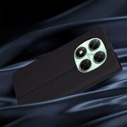 Husa pentru  Xiaomi Redmi Note 14 Pro+ Plus tip carte BookFlip, inchidere magnetica, Negru