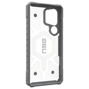 Husa Samsung Galaxy S25 Ultra UAG Pathfinder Clear MagSafe, Active Lava Lanyard