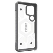Husa Samsung Galaxy S25 Ultra UAG Pathfinder Clear MagSafe, Active Neon Lanyard