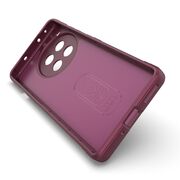 Husa pentru  OnePlus 13R Liquid Silicone, Microfibre Lining, Non-Slip Airbag Design, Bordeaux