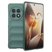 Husa pentru  OnePlus 13R Liquid Silicone, Microfibre Lining, Non-Slip Airbag Design, Verde