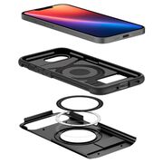 Husa pentru  iPhone 16e Spigen - Slim Armor MagSafe - Negru royal