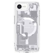 Husa pentru  iPhone 16e Spigen - Ultra Hybrid Zero One MagSafe - Alb