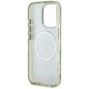 Husa premium pentru  iPhone 16 Pro Max compatibila MagSafe Guess Luxury Series - Verde
