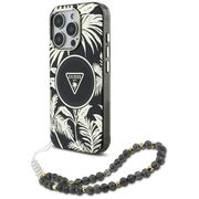 Husa premium pentru  iPhone 16 Pro compatibila MagSafe Guess Luxury Series - Gri deschis