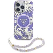 Husa premium pentru  iPhone 16 Pro compatibila MagSafe Guess Luxury Series - Mov