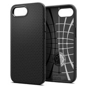 Husa premium pentru  iPhone 16e Spigen - Liquid Air - Negru
