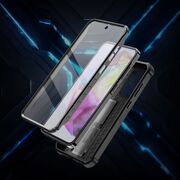 Pachet 360: Husa cu folie integrata Samsung Galaxy A36 5G KEVLAR PRO360 (fata spate), cu protectie lentile, negru
