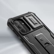 Pachet 360: Husa cu folie integrata Samsung Galaxy A36 5G KEVLAR PRO360 (fata spate), cu protectie lentile, negru