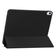 Husa pentru Apple iPad Air 13 2025 / 2024 M3, M2 Soft Shell tip stand, functie sleep / wake-up si slot pentru stylus, protectie 360 - negru