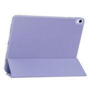 Husa pentru Apple iPad Air 13 2025 / 2024 M3, M2 Soft Shell tip stand, functie sleep / wake-up si slot pentru stylus, protectie 360 - lavanda