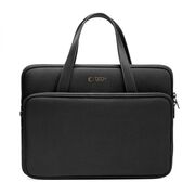 Geantă premium pentru laptop, compatibilă cu modele Macbook, Dell, HP, Lenovo - Protecție elegantă și funcțională, compatibilitate 13 - 14 inch, negru