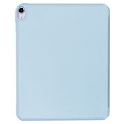 Husa pentru Apple iPad Air 13 2025 / 2024 M3, M2 Soft Shell tip stand, functie sleep / wake-up si slot pentru stylus, protectie 360 - sky blue