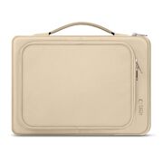 Geantă pentru laptop, protecție premium și design elegant, compatibila laptop intre 13-14 inch, bej