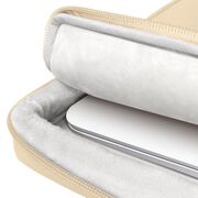 Geantă pentru laptop, protecție premium și design elegant, compatibila laptop intre 13-14 inch, bej