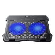 Cooler laptop 10 - 15.6" 26dBA, 2 x USB Havit F2075, negru