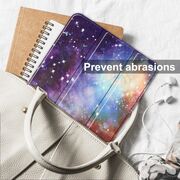 Husa pentru iPad 11 2025 tip stand functie sleep/wake-up, protectie 360 - galaxy