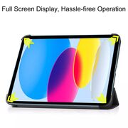 Husa pentru iPad 11 2025 tip stand functie sleep/wake-up, protectie 360 - graffiti