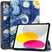 Husa pentru iPad 11 2025 tip stand functie sleep/wake-up, protectie 360 - starry night
