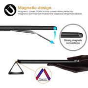 Husa pentru iPad 11 2025 tip stand functie sleep/wake-up, protectie 360 - unicorn