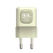 Incarcator priza USB Type-C 33W GaN Havit UC230 EU, verde