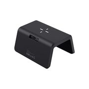 Incarcator wireless cu ceas digital RGB LED 15W Havit W320, negru
