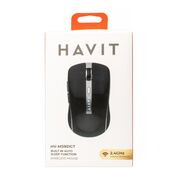 Mouse wireless pentru laptop 1000-1600 DPI Havit MS951GT, negru