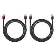 [Pachet 2x] Cablu date Fast Charge Type-C Baseus 100W, 5A, 2m, P10318306003-01
