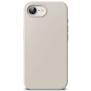 Husa pentru  iPhone 16e Ringke - Silicone Magnetic MagSafe - Crem
