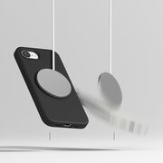 Husa pentru  iPhone 16e Ringke - Silicone Magnetic MagSafe - Negru