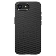 Husa premium pentru  iPhone 16e Spigen - Liquid Air Magsafe - Negru