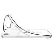 Husa premium pentru  iPhone 16e Spigen - Liquid Crystal Magsafe - Transparent