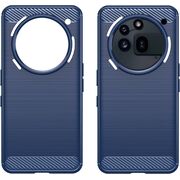 Husa pentru Nothing Phone (3a) Pro Liquid Carbon Silicone - albastru