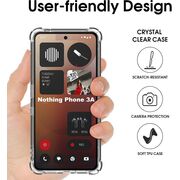 Husa pentru Nothing Phone (3a) Slim Anti-Shock 1.5mm, reinforced 4 corners, Transparent