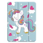Husa pentru tableta Lenovo Tab P12 12.7 inch functie sleep/wake-up Ultralight de tip stand, unicorn