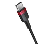 [Pachet 2x] Cablu date Fast Charge Type-C Baseus 100W, 5A, 2m, P10318306003-01