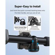 Suport telefon bicicleta 5.7 - 7.2" Baseus, C40572301111-00