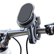 Suport bicicleta magnetic cu stand telefon Baseus  2in1, Bike Mount, Ring Stand, Snap-On, C40569001121-00