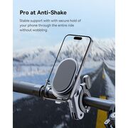 Suport bicicleta magnetic cu stand telefon Baseus  2in1, Bike Mount, Ring Stand, Snap-On, C40569001121-00