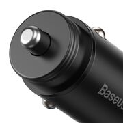 Incarcator auto bricheta Type-C, USB, PPS 30W, Baseus, CCALL-BS01, negru