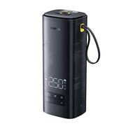 Mini compresor auto portabil display digital Double Cylinder, LED Digital Display, Faster Inflation Baseus, negru