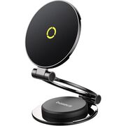 Suport telefon auto pentru bord cu magnet 360°, pliabil Baseus, C40172900121-00