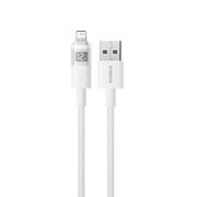 Cablu incarcare iPhone 2.4A Baseus,alb , P10382700211-01