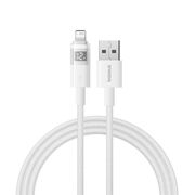 Cablu incarcare iPhone 2.4A Baseus,alb , P10382700211-01
