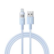Cablu incarcare iPhone 2.4A Baseus, albastru, P10382700311-00
