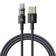 Cablu date USB-C Fast Charging Digital Display, 100W, 2m, negru Baseus, P10382701111-00